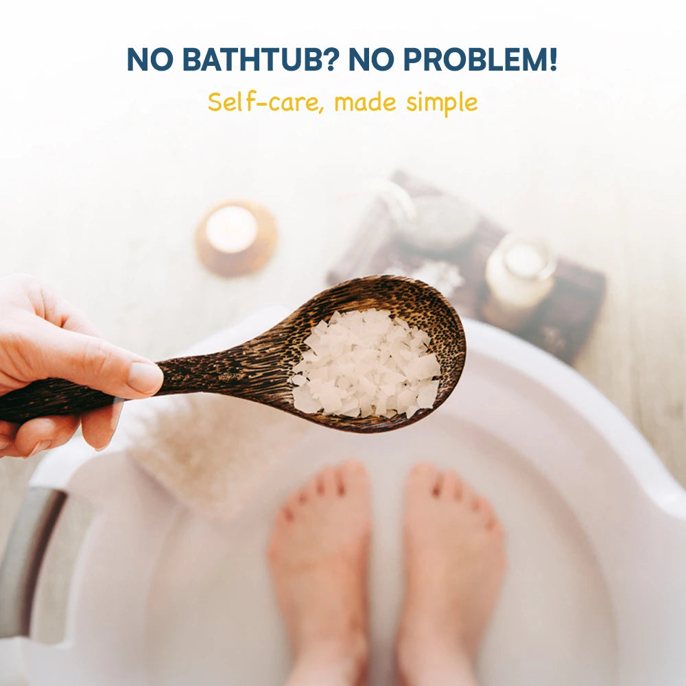 Spoil Yourself Bath Salt with Epsom and Pink Salt for Better Sleep and Muscle Ache Relieve