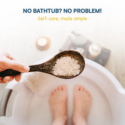 Spoil Yourself Bath Salt with Epsom and Pink Salt for Better Sleep and Muscle Ache Relieve