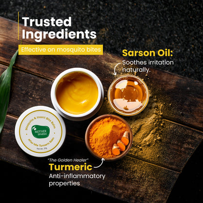 After Bite Turmeric Balm for Mosquito & Insect Relief