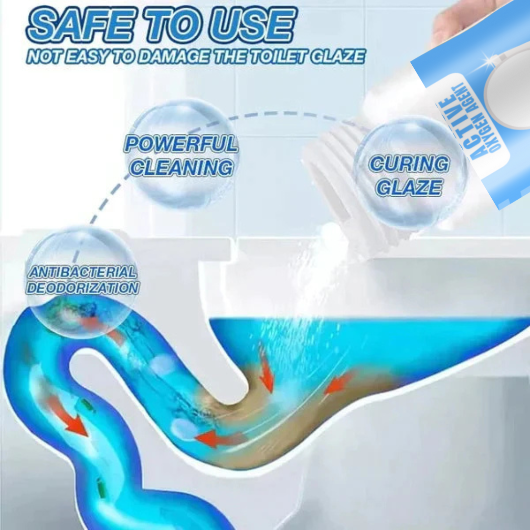 Powerful Toilet Cleaner Active Oxygen Powder