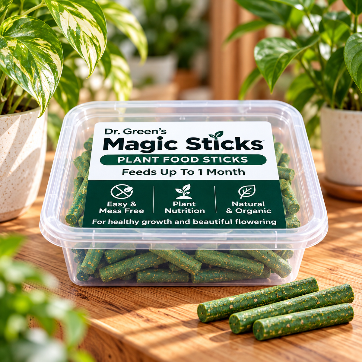 Dr. Green’s Magic Plant Sticks – Buy 1 Get 1 Free (50 Sticks)