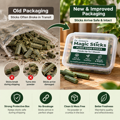 Dr. Green’s Magic Plant Sticks – Buy 1 Get 1 Free (50 Sticks)