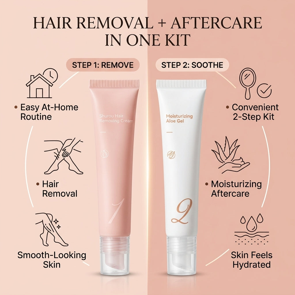 LUNEVIA™ Smooth & Soothe Hair Removal Kit
