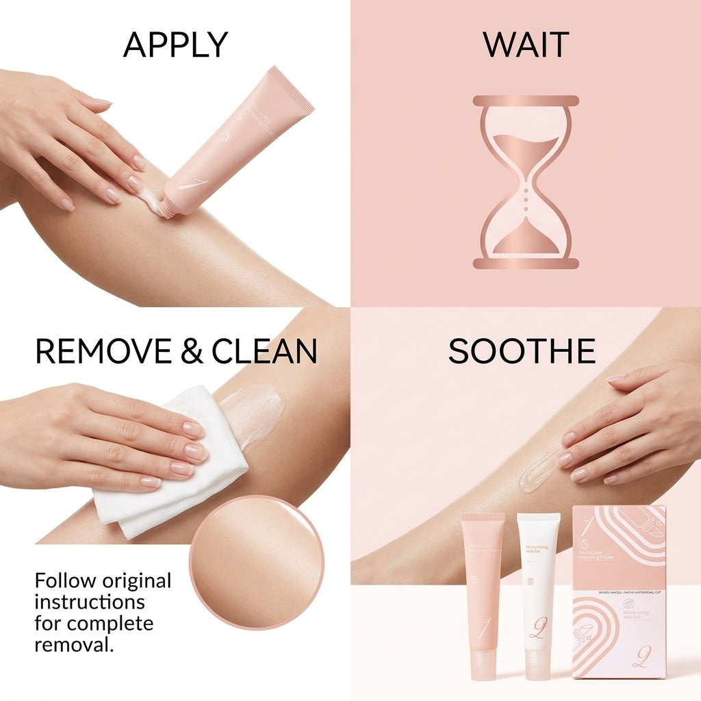 LUNEVIA™ Smooth & Soothe Hair Removal Kit