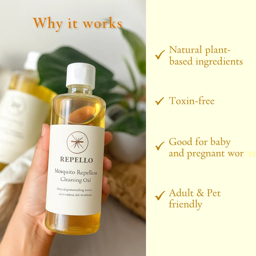 Repello - Mosquito Repellent Cleaning Liquid (30 days protection)